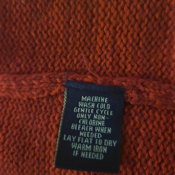 VINTAGE Chaps Southwestern Sweater Vest. Sz. XL - Picture 7 of 7